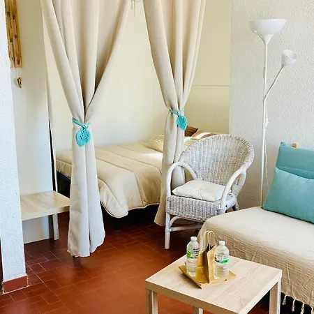 Azur- T2 2mn De La Wifi Parking Terrasse Le Barcares